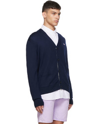 Cardigan bleu marine MAISON KITSUNÉ