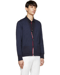 Cardigan bleu marine Thom Browne