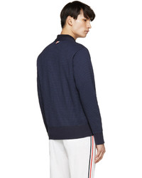 Cardigan bleu marine Thom Browne