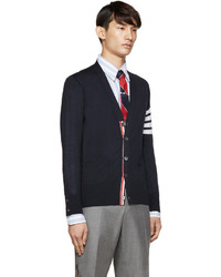 Cardigan bleu marine Thom Browne