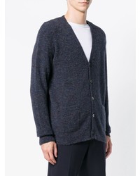 Cardigan bleu marine Roberto Collina