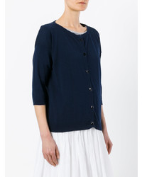 Cardigan bleu marine Societe Anonyme