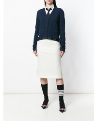 Cardigan bleu marine Thom Browne