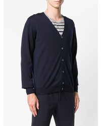 Cardigan bleu marine Zanone