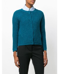 Cardigan bleu Prada