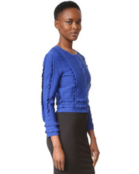 Cardigan bleu Yigal Azrouel