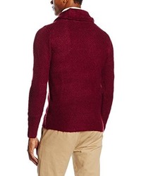 Cardigan bordeaux ONLY & SONS