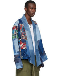 Cardigan écossais multicolore Greg Lauren