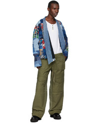 Cardigan écossais multicolore Greg Lauren