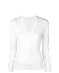 Cardigan en tricot blanc Courreges