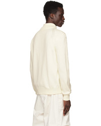 Cardigan en tricot blanc Moncler