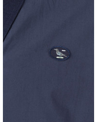Cardigan en tricot bleu marine Undercover