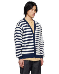 Cardigan en tricot bleu marine Kenzo