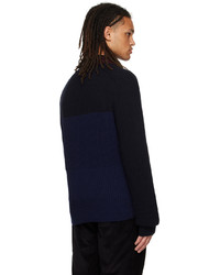 Cardigan en tricot bleu marine Ps By Paul Smith