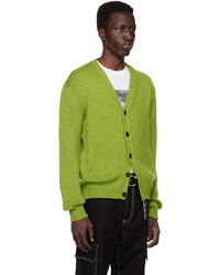 Cardigan en tricot chartreuse Marni