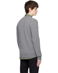 Cardigan en tricot gris Norse Projects