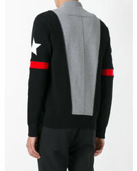 Cardigan en tricot gris Givenchy
