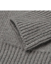 Cardigan en tricot gris Tom Ford