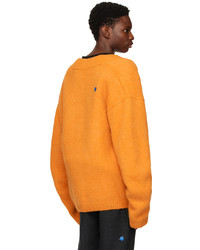 Cardigan en tricot jaune Ader Error