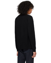 Cardigan en tricot noir Norse Projects