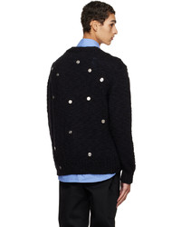 Cardigan en tricot noir Namacheko