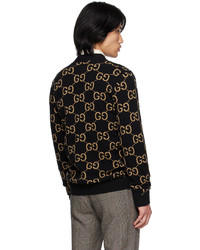 Cardigan en tricot noir Gucci