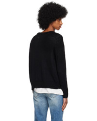 Cardigan en tricot noir John Elliott