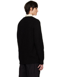 Cardigan en tricot noir YMC