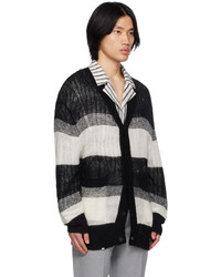 Cardigan en tricot noir C2h4