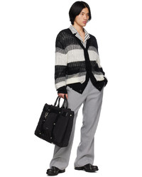 Cardigan en tricot noir C2h4