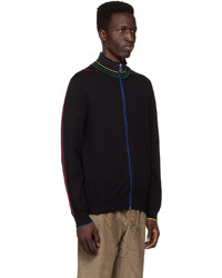 Cardigan en tricot noir Ps By Paul Smith