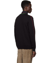 Cardigan en tricot noir Ps By Paul Smith