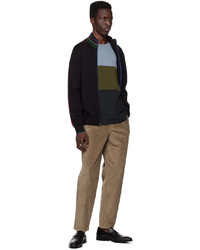 Cardigan en tricot noir Ps By Paul Smith