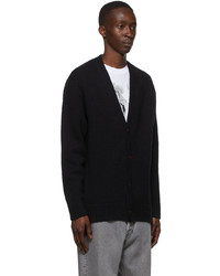 Cardigan en tricot noir Acne Studios