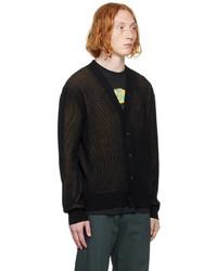 Cardigan en tricot noir Paul Smith