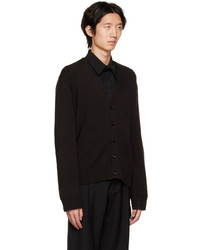 Cardigan en tricot noir Bottega Veneta