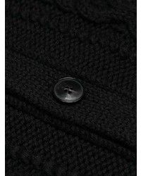Cardigan en tricot noir Valentino