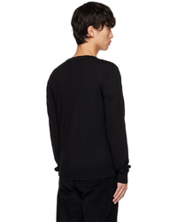 Cardigan en tricot noir A.P.C.