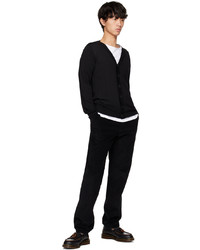 Cardigan en tricot noir A.P.C.