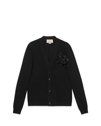 Cardigan en tricot noir Gucci