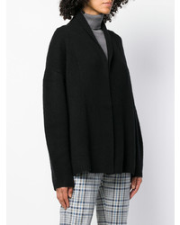 Cardigan en tricot noir N.Peal