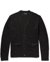Cardigan en tricot noir Polo Ralph Lauren