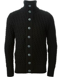 Cardigan en tricot noir S.N.S. Herning