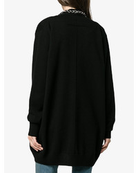Cardigan en tricot noir Givenchy
