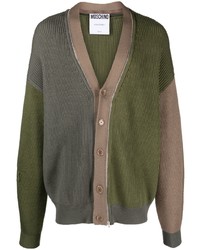 Cardigan en tricot olive Moschino