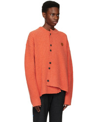 Cardigan en tricot orange Ader Error