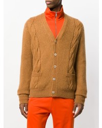 Cardigan en tricot tabac Gucci