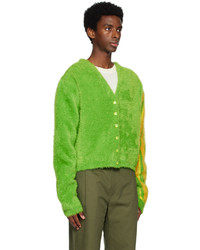 Cardigan en tricot vert Sky High Farm Workwear
