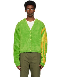 Cardigan en tricot vert Sky High Farm Workwear