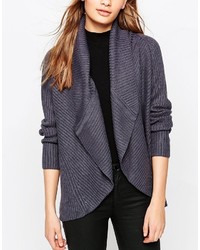 Cardigan épaisse bleu marine Vero Moda